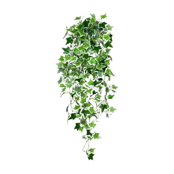 Cinvoph Fake Hanging Plants 3.3ft Fake Ivy Vine Artificial Ivy Leaves for Wedding Wall House Room Patio Indoor Outdoor Home Shelf Office Decor (No Baskets)