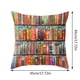 thumbnail image 2 of JINESXIAO Liquidación Lightning 1PC Funda de almohada simple y súper suave Serie Libros antiguos en la biblioteca, 2 of 3