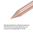 thumbnail image 4 of Unique Bargains 5.9mm 30 Degree Tip 60mm Length Red Copper Electrode for Spark EDM, 4 of 4
