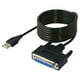 thumbnail image 5 of Cable USB Impresora SABRENT CB-DB25 USB2.0 a Parallelo 1.8mt, 5 of 7
