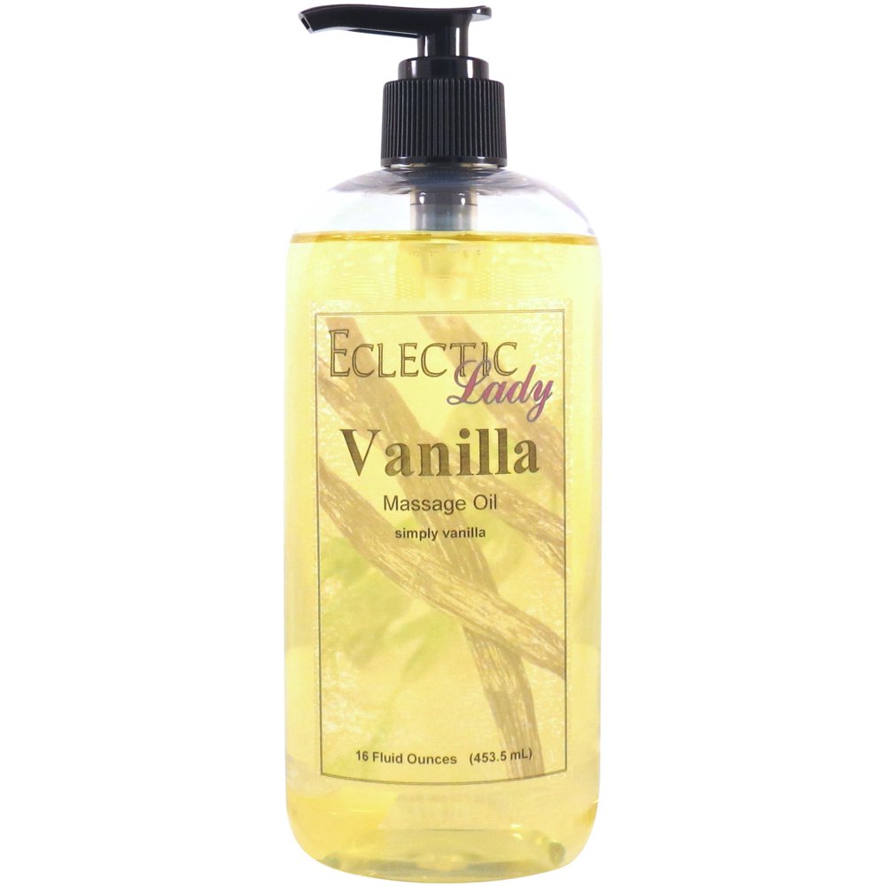 Vanilla Massage Oil, 16 oz