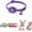 Purple, variant on Puppy Collar with Bell, Small Dog Collars Girls Flower Kitten Collars Soft Nylon Cat Collar Necklace Adjustable for XXS XS Small Tiny Male Dogs Pet Animal