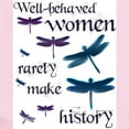 thumbnail image 2 of CafePress - Well Behaved Women Rarely Make History Infant Body - Baby Light Bodysuit, Size Newborn - 24 Months, 2 of 4