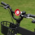 thumbnail image 2 of WIRESTER Cute Bike Horn Bell for Kids & Adults, Bicycle Handlebar Air Horn, Bike Accessory for Tricycles, Balance Bikes & Scooters - Baseball, 2 of 6