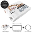 thumbnail image 6 of Sweet Jojo Designs Construction Truck Red Blue and Grey Fleece Milestone Baby Blanket 3 Piece Set, 6 of 6