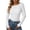 White, variant on Sheer Lace Long Sleeve for Elegant Blouse with Floral Embroidery Mesh See Through Shirt Casual Party Wear Shirts Comfy Women 2XL