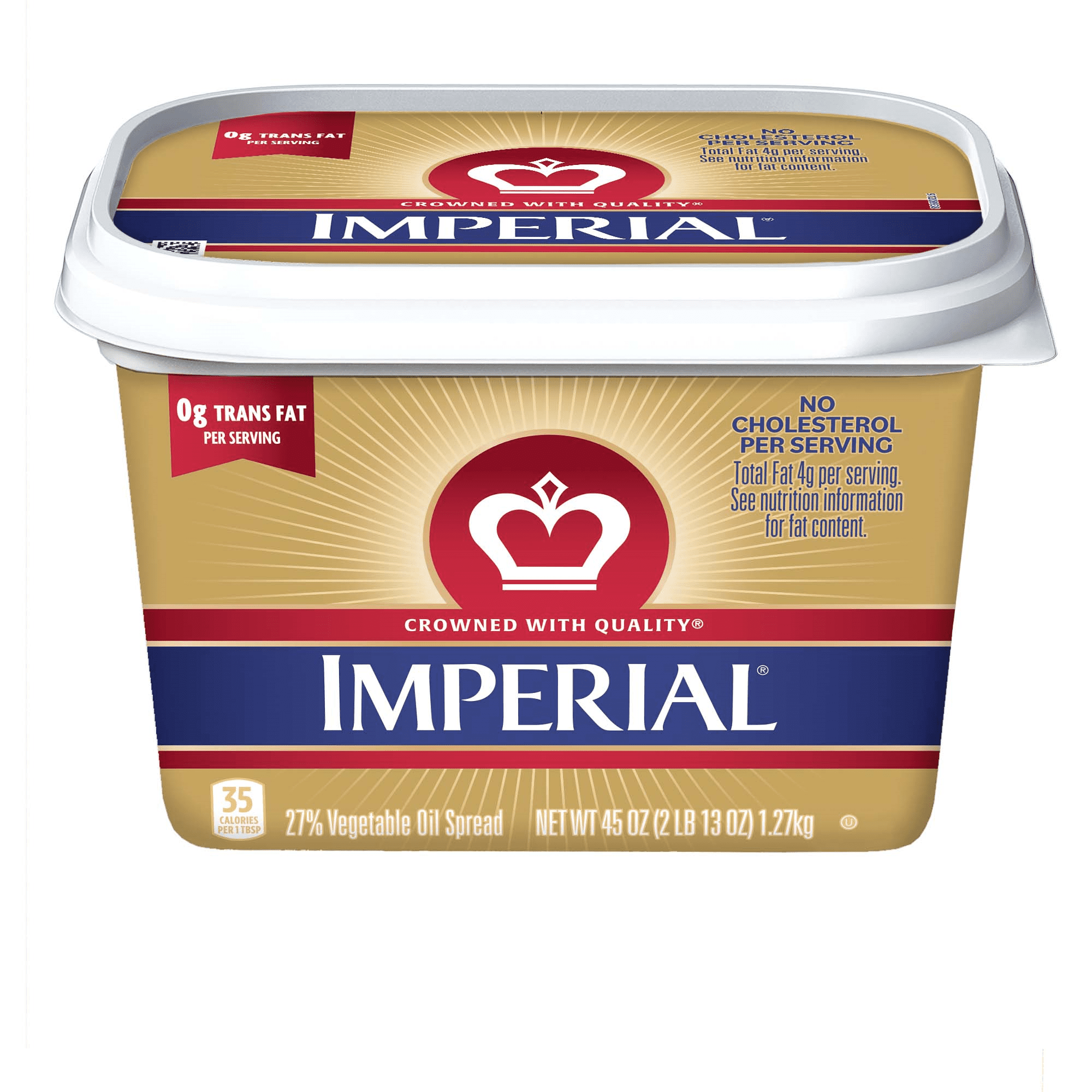 Imperial Vegetable Oil Spread, 45 oz Plastic Tub