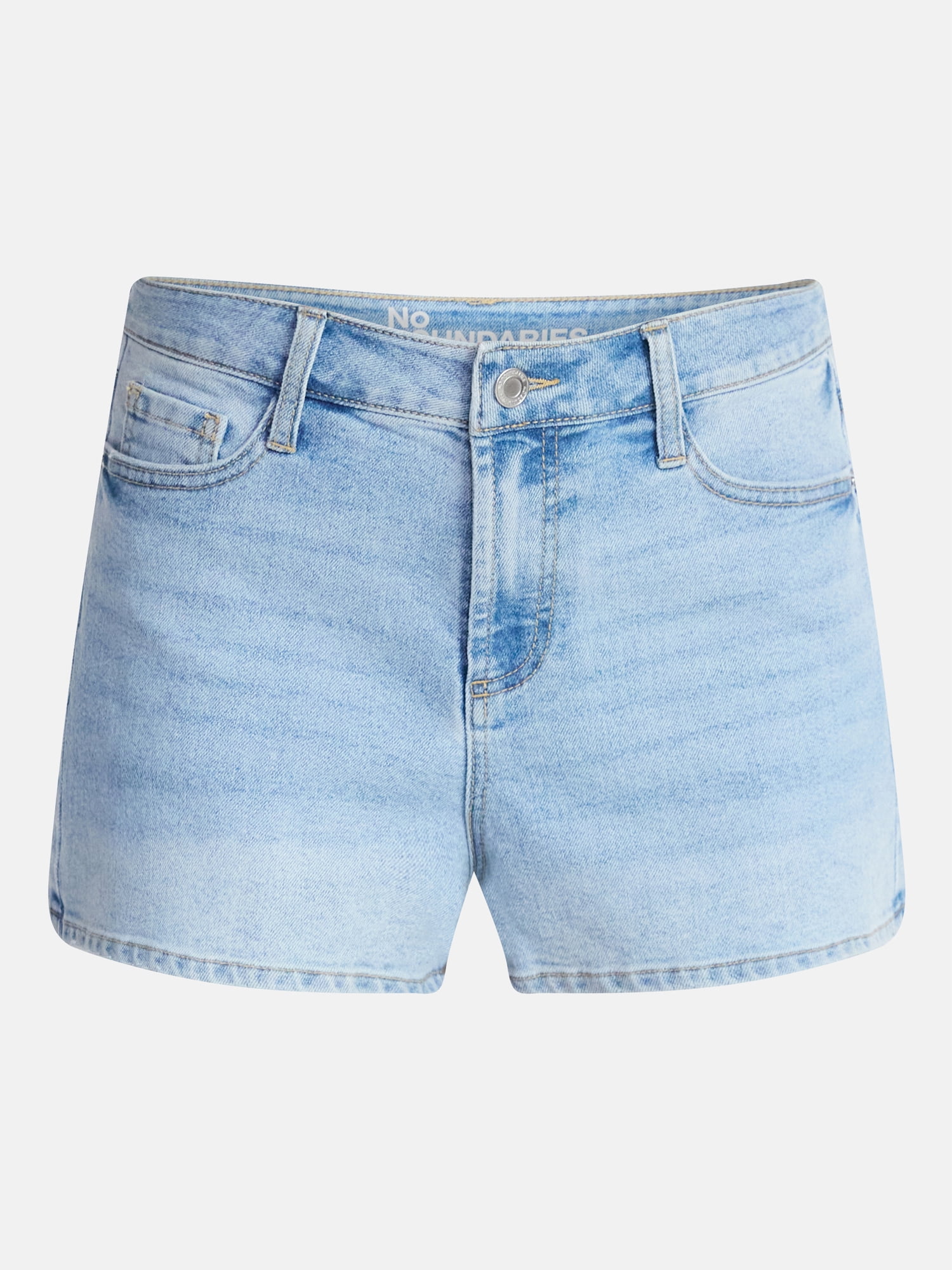 No Boundaries Denim Mom Shorts, 2.25" Inseam, Women's 00-20