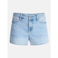 thumbnail image 5 of No Boundaries Denim Mom Shorts, 2.25" Inseam, Women's 00-20, 5 of 5