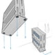 thumbnail image 3 of Estante extensible para especias, sistema de organización de estantes de cocina, estante para especias, 2 estantes, 3 of 7