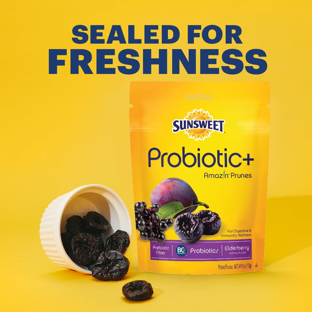 Sunsweet Probiotic+ Prunes 8 Pack