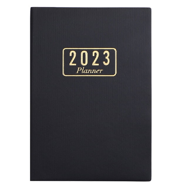 Planificador 2023, organizador personal diario, semanal y mensual para planificar, estudiar y programar la escuela en casa
