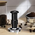 thumbnail image 1 of Tamper de espresso, Tamper de café, Tamper de resorte doble, Tamper de mano de espresso para restaurante de cocina, Accesorios para máquinas de espres 53 mm Macarena manipulación de espresso, 1 of 8