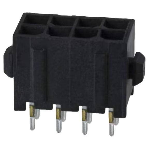Pack of 4 3-794630-8 Connector Header Through Hole 8 position 0.118 (3.00mm) :Rohs