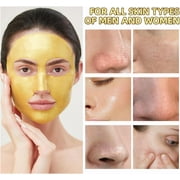 Mooyam 2 Pack Purifying Gold Peel off Mask, Face Masks Beauty Peel Off Gold Face Mask, Blackhead Remover Deep Cleanser, Gold Mud Face Mask 4oz