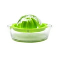 thumbnail image 2 of Hand Juicer Lime Press Non-Slip Lid Swivel Reamer with Strainer and Container, 2 of 7