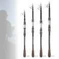 thumbnail image 5 of Outdoor Flame Sea Fishing Carbon Telescopic Fishing Rod Sea Rod Aluminum Alloy, 5 of 12