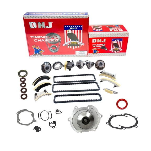DNJ TK3136WP Timing Chain Kit with Water Pump Fits Cars & Trucks 06-17 Buick 3.6L V6 DOHC 24V