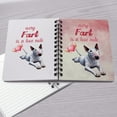 thumbnail image 4 of Every Fart is Love Note Bull Terrier Guilty Face Happy Valentine's Spiral Bound Journal Bully Dog Lovers Gifts Idea 5x7in Spiral Notebook - 01016, 4 of 5