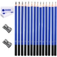 thumbnail image 5 of 1 Set Drawing Sketch Pencils Graphite Pencils with Erasers Pencil Sharpeners for Kids Adults Artists Student Beginners, 5 of 5