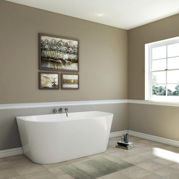 A&E Bath Rialto Freestanding Tub without Faucet