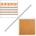 thumbnail image 4 of FMSHPON Modern Geometric Pattern Orange Set of 4 Coaster for Drinks, Absorbent Ceramic Stone Coasters Cup Mat with Cork Base for Home Kitchen Room Coffee Table Bar Decor, 4 of 4