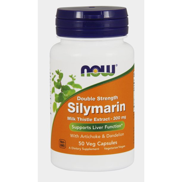 NOW Supplements, Silymarin Milk Thistle Extract 300 mg with Artichoke