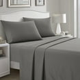 thumbnail image 2 of Nanshing 4-Piece Special Cooling Ultra Soft Polyester Sheet Set White - Full, 2 of 5