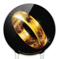 thumbnail image 3 of Acrylic Lord of the Rings The One Ring Cake Topper Party Decoration for Wedding Anniversary Birthday Graduation, 3 of 7