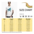 thumbnail image 6 of Blue Dolphin Men's T-Shirt Cotton 100% Summer Tops Fashion Casual Blue Dolphin Short Sleeves for Men Women Round Collar Top Tees, 6 of 6