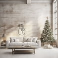 thumbnail image 2 of LaModaHome Metal Wall Art, Snowman Themed Metal Sign, Living Room Decor, Modern Wall Hangings, Housewarming and Christmas Gift, Industrial DecorHome Decoration Gift -31.5"x47.2"/80x120cm, 2 of 5