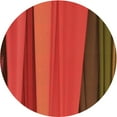 thumbnail image 1 of Ahgly Company Machine Washable Indoor Round Transitional Mahogany Brown Area Rugs, 4' Round, 1 of 7