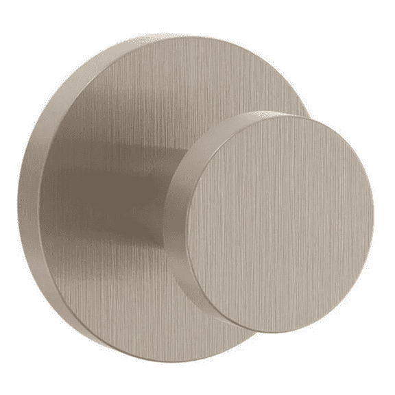 Liberty B43153-SN 2 3/4" Satin Nickel Modern Round Post Hook Coat, Hat, Robe Hook