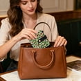 thumbnail image 6 of Qxltty Colorful Clover Ladies Wallet Rfid Slim Thin Compact Credit Card Women Wallet Zipper Coin Pocket and ID Window for Female Gifts, 6 of 8