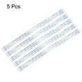 thumbnail image 2 of Unique Bargains 18pins Flexible Flat Cable FPC FFC A Type Ribbon Cable PE White 5pcs, 2 of 4