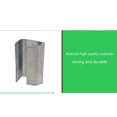 thumbnail image 3 of FixtureDisplays® Joints Ouverts (à Encliqueter) pour Largeur de Sangle de 1/2 Pouces en Acier Poly (Lot de 100) – Puissance de Maintien Supérieure – Clips Métalliques Robustes pour Sécuriser les Emballages Lourds et les Bandes de Palette 14435, 3 of 8