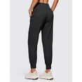 thumbnail image 2 of Pantalones deportivos CRZ YOGA de cintura alta para mujer, color gris, 2 of 6