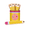 A, variant on THOPBPRK 121 Pcs Personalized Pencil Shape Name Sticks with Storage Cup, Colorful Classroom Learning Tools for Students, Creative Back to Supplies and Desk Decor Gifts, 1Pack A
