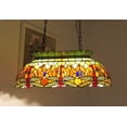 thumbnail image 3 of CHLOE Anisoptera Purity Tiffany-style Dragonfly 3 Light Island Pendant 28" Wide, 3 of 3