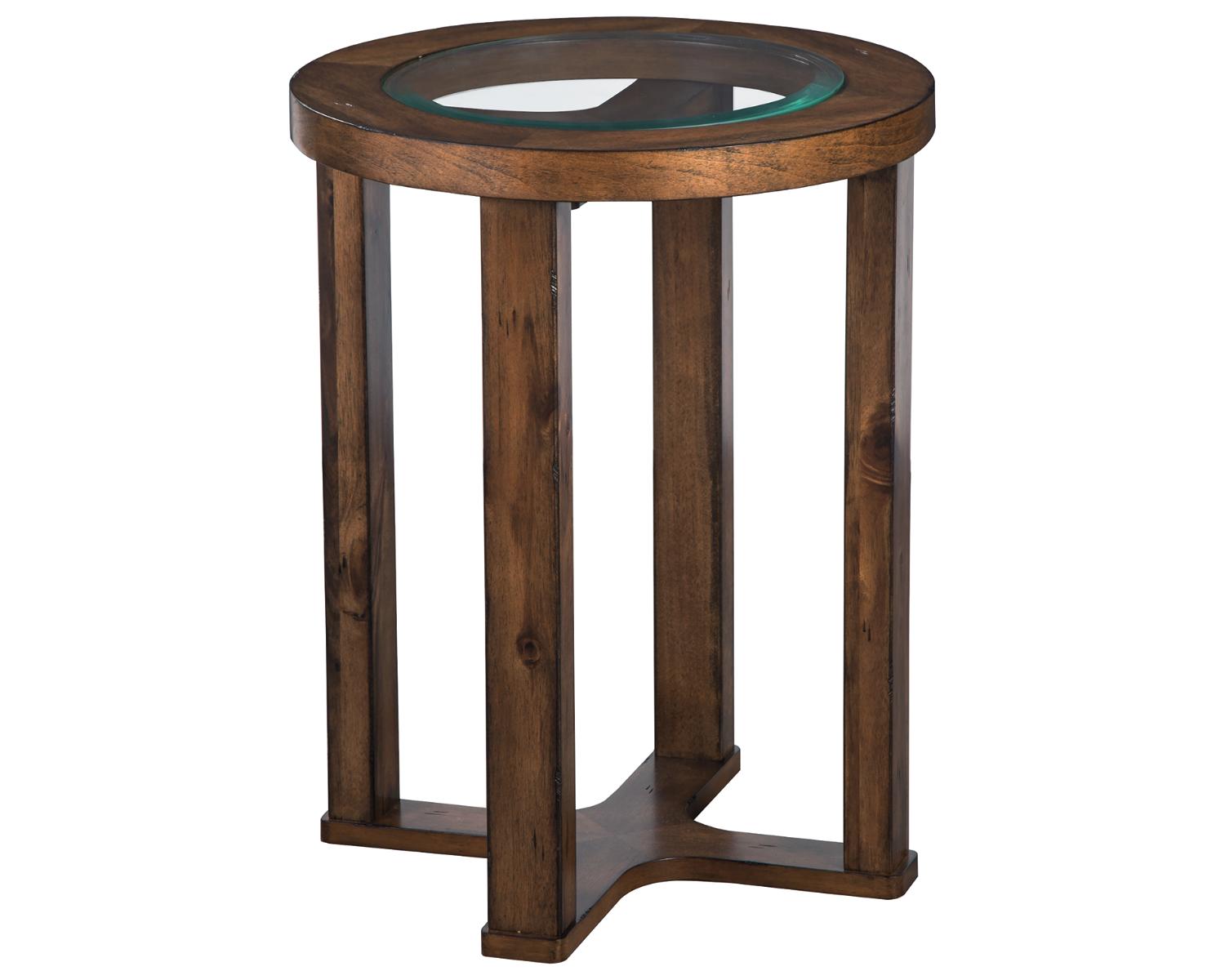 Signature Design by Ashley Hannery Round End Table, Brown