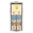thumbnail image 3 of 0/4 Gauge In To 4/8 Gauge out 60A Fuse Distribution Block 2 Way Mini ANL Fuse Holder for Auto Boat Audio System, 3 of 5
