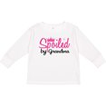 thumbnail image 3 of Inktastic Spoiled By Grandma Girls Long Sleeve Toddler T-Shirt, 3 of 5
