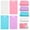 Blue/Vertical, variant on Vertical Erasable Badge Note, Reusable Silicone ID Card Badge With Ballpoint Pen Waterproof Writable Name Tag Portable Memo Note Quick Note Taking Pad For Office, White (1 PC)