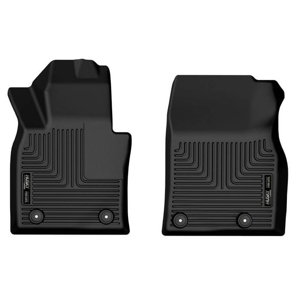Husky Liners 15451 Weatherbeater Floor Mats Fit 2023-2025 Mazda CX-50 - Front - Black - 2 Pc