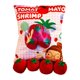 thumbnail image 5 of Ounissouiy Bolas de animales Kawaii, pudín, bolsa de dulces, juguetes de almohada, minimuñeco de peluche encantador, juguete de aperitivos de Tomate 2Conjunto, 5 of 6