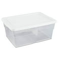 thumbnail image 3 of Sterilite 6 Quart Storage Tote, 24 Pack, & 16 Quart Storage Tote, 24 Pack, 3 of 9