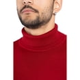 thumbnail image 6 of X RAY JEANS Mens Turtleneck Sweater Pullover, Oxblood, S, 6 of 10