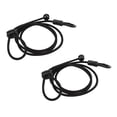 thumbnail image 3 of 2pcs/set Kayak Paddle Leash,180cm Stretchable Kayak Canoe Paddle Leash Fishing Rod Holder Leashs With Clip For Kayaking Surfing Paddles, 3 of 8