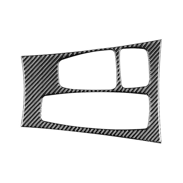 Panel de caja de cambios de fibra de carbono para Bmw- X5 E70 X6 E71 (rhd)