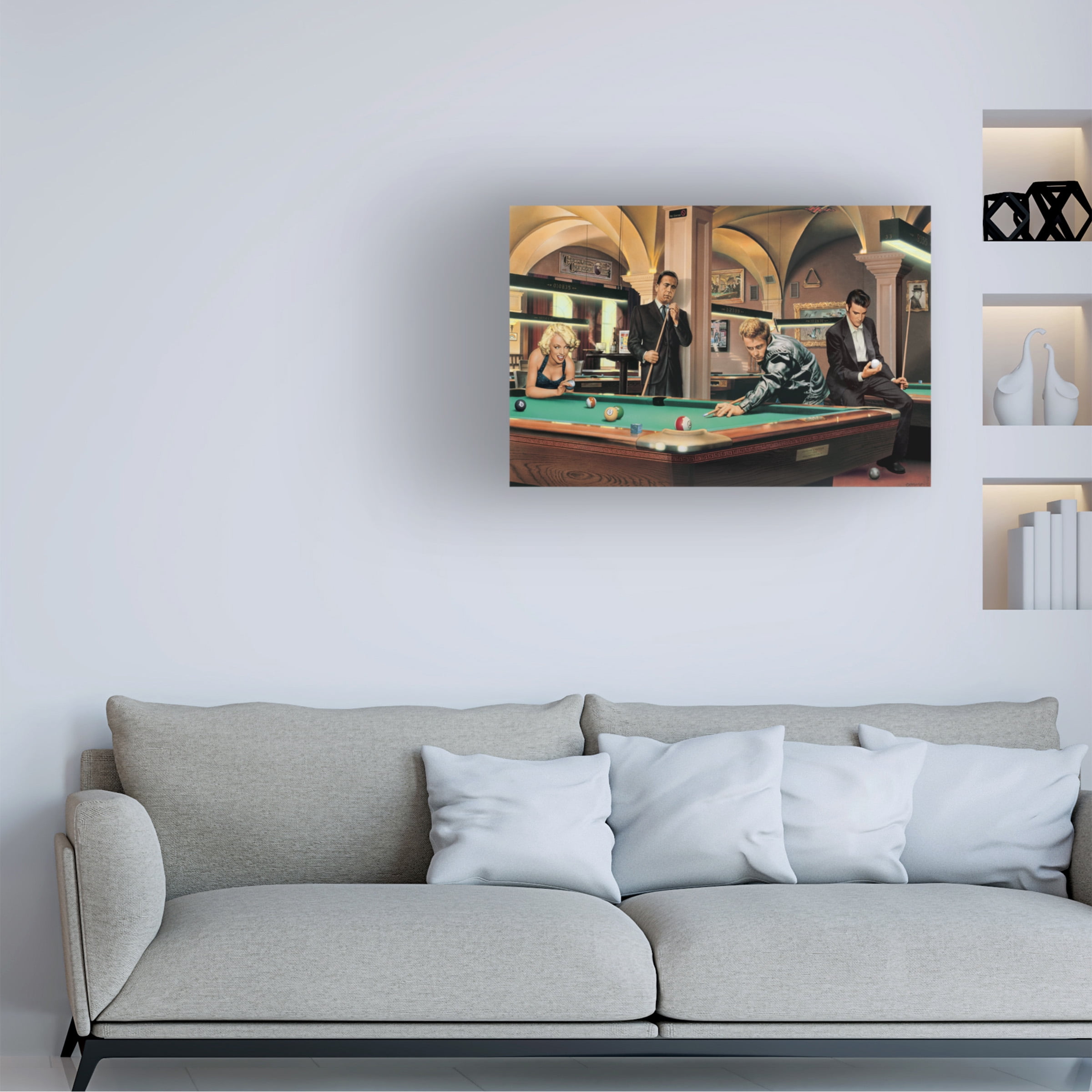 Chris Consani 'Game of Fate' Canvas Art